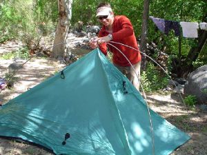 eureka zues 2 tent - pitch