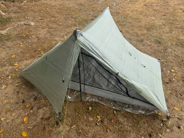 Zpacks Duplex Classic Tent Olive Drab 19 Oz Backpacking Light