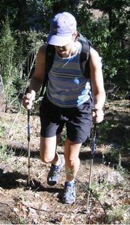 Leki Ultralite Ti COR-TEC Trekking Poles - 1