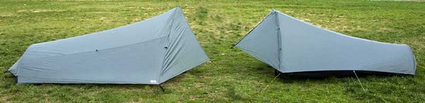 Comparison of Tarptent Squall 2 and Six Moon Designs Europa 2005 - 1