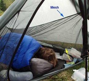 Comparison of Tarptent Squall 2 and Six Moon Designs Europa 2005 - 5