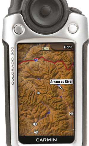 Garmin Colorado 400t GPS (Outdoor Retailer Winter Market 2008) - 2