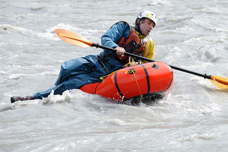 Packraft Wet Reentry Photo Demo - 4