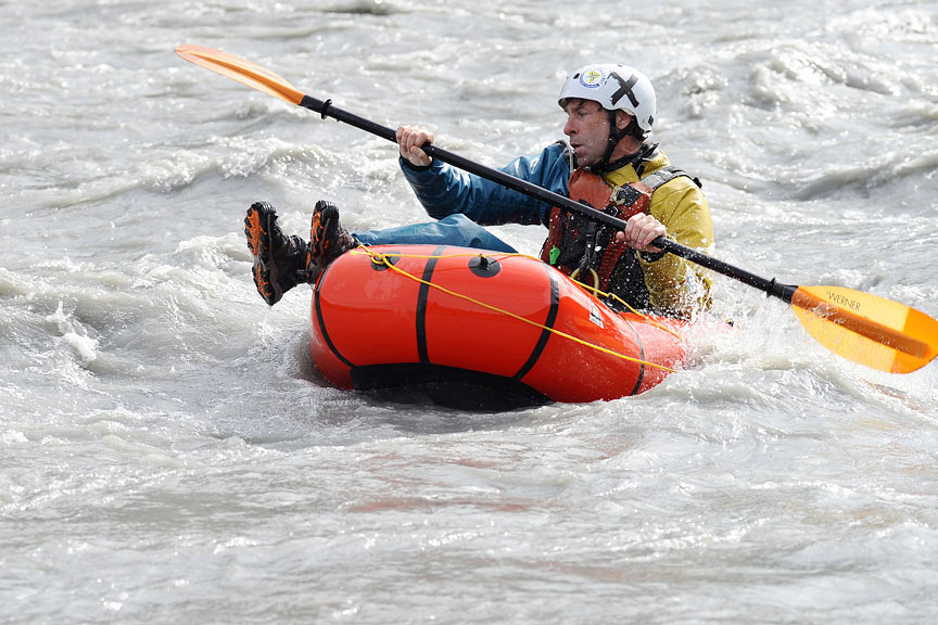 Packraft Wet Reentry Photo Demo - 5
