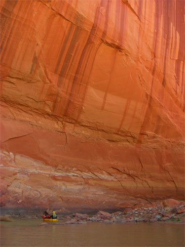 Packrafting Utahs Escalante River in Late March - 1