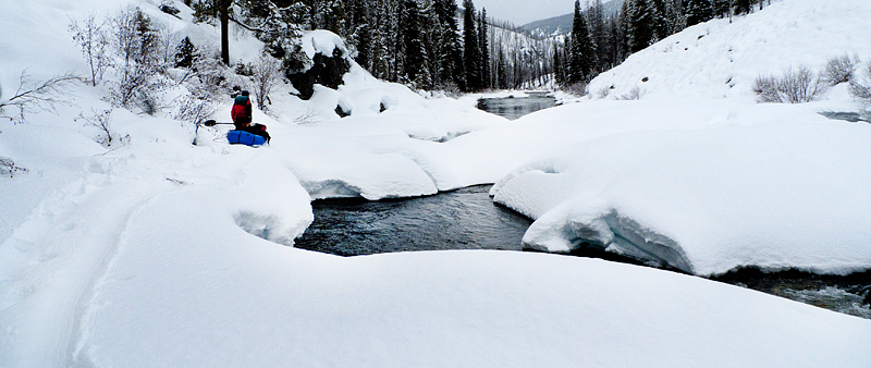 Rapids, Wolves, and Winter - 7