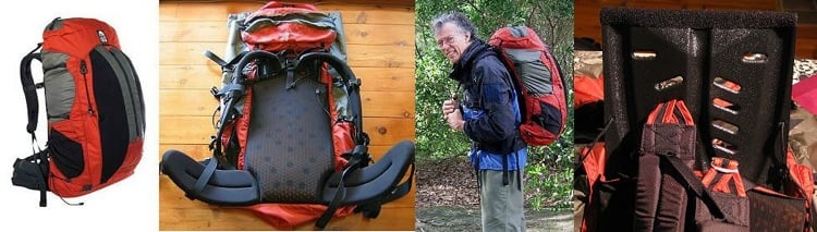 Granite Gear Escape AC 60, Granite Gear Vapor Flash Ki, and Granite Gear Nimbus Ozone Packs - 1