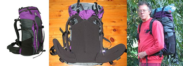 Granite Gear Escape AC 60, Granite Gear Vapor Flash Ki, and Granite Gear Nimbus Ozone Packs - 2