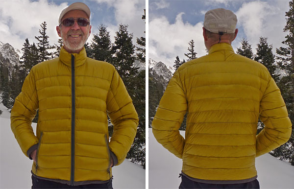 patagonia down jacket yellow