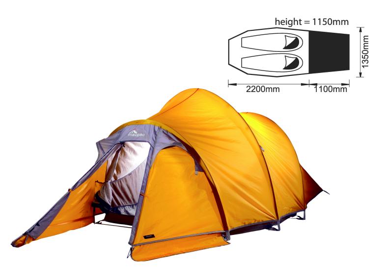 Tunnel Tents Tutorial and State of the Market Report: Macpac Olympus Review - 1