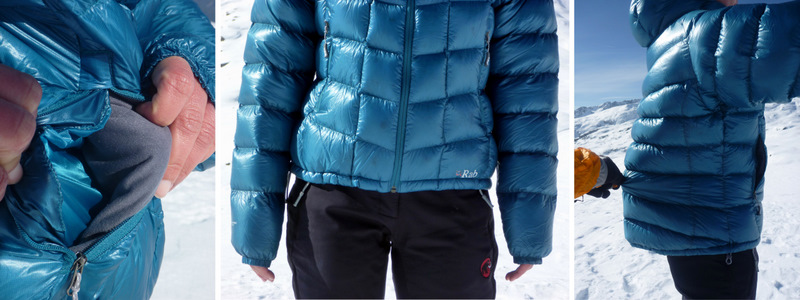 rab infinity down jacket