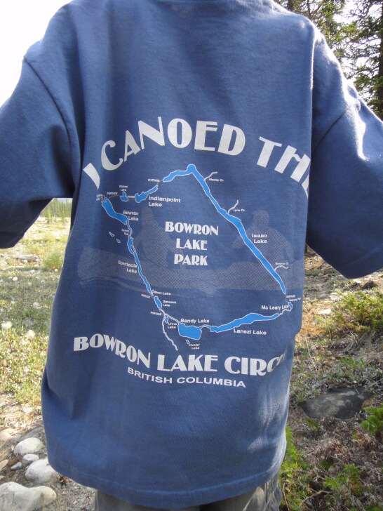 Bowron Lakes Circuit, Doug Johnson Family Canoeing Bowron Lakes