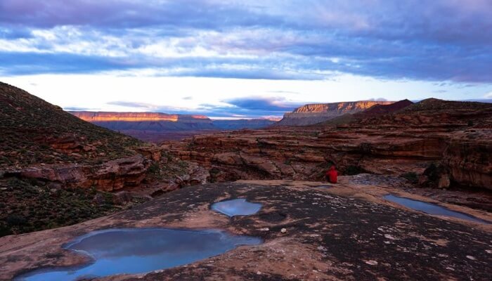 Early Morning, Rattlesnake Canyon, Rudow Grand Canyon Traverse News Story