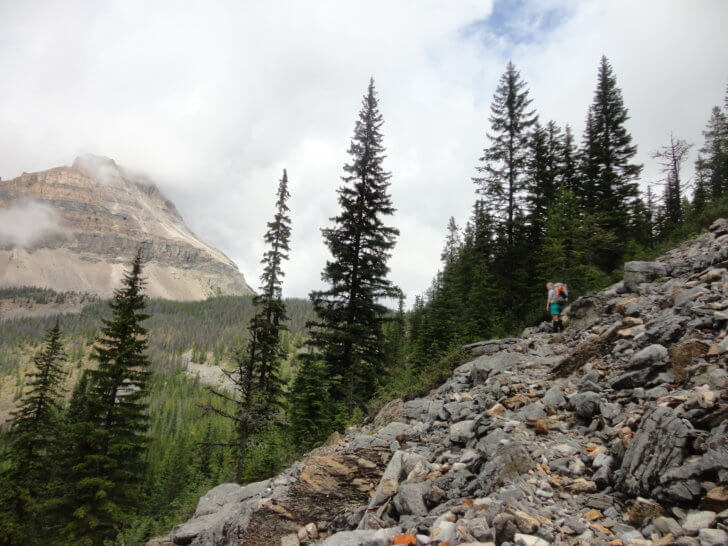 Infrequent traffic on the Marvel Pass Backpacking Trail leaves few clues.