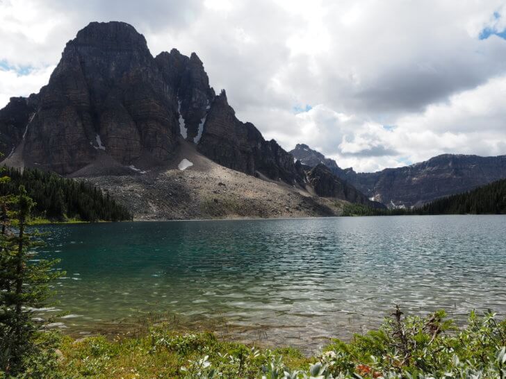 Backpacking Mount Assiniboine: Elizabeth Lake. 