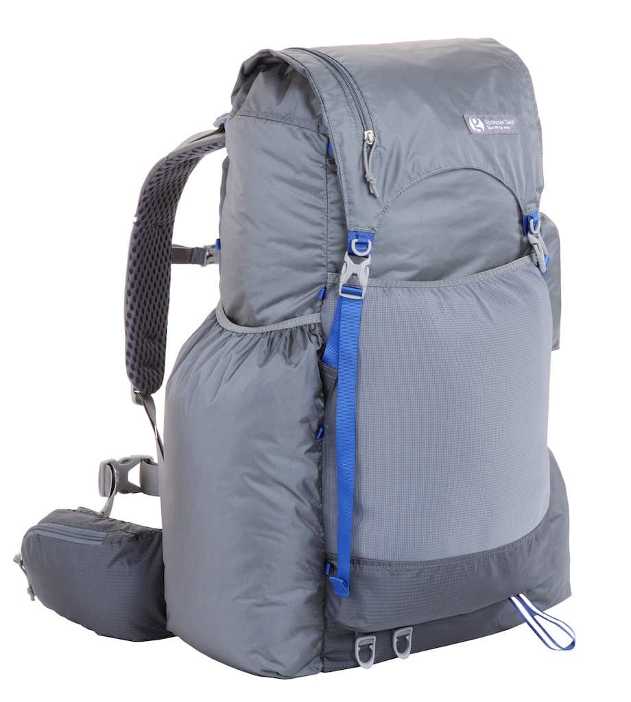 gossamer gear mariposa backpack stock image