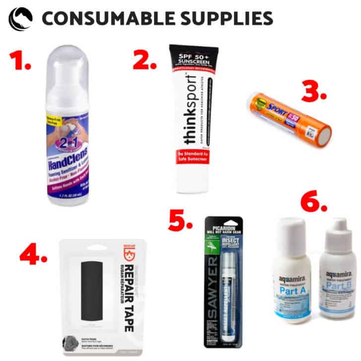 consumable supplies