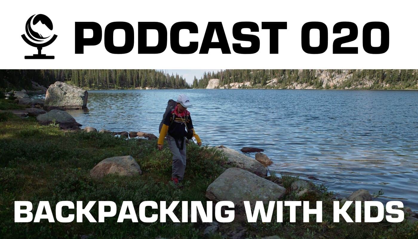 Backpacking with kids.