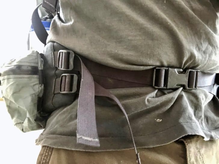 Dual hipbelt