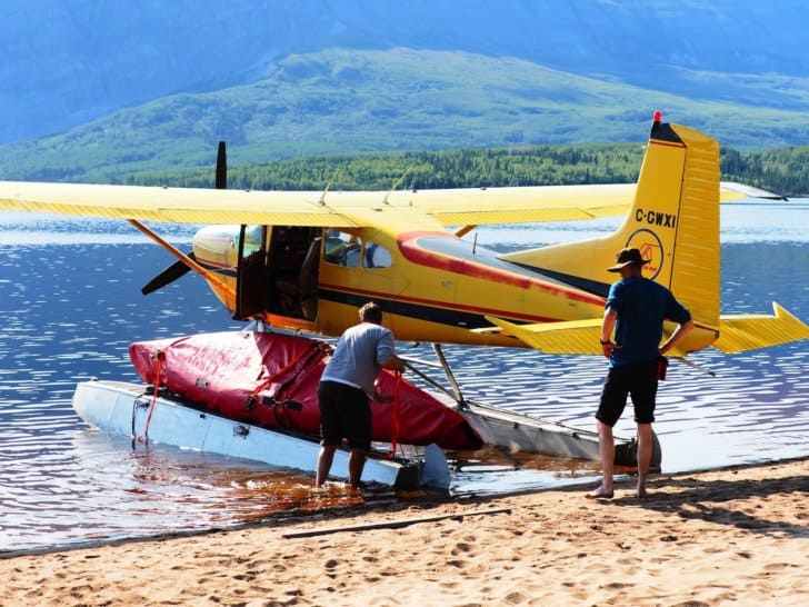 Nahanni River by Canoe: Loading the Cessna #2