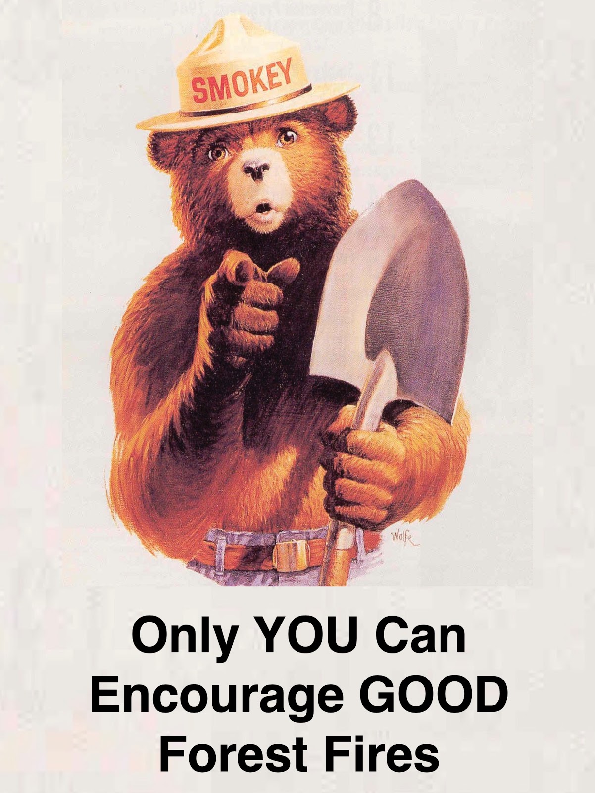 Smokey the Bear Poster