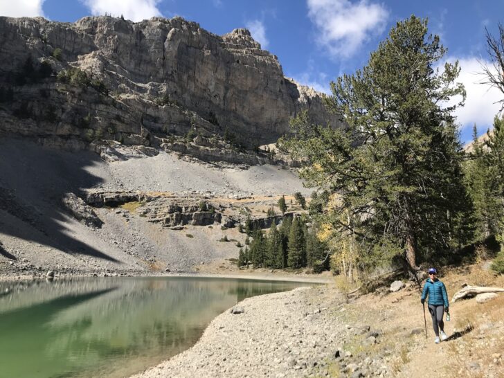 An alpine lake