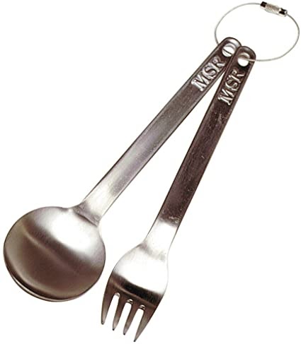 MSR titant fork and spoon 2