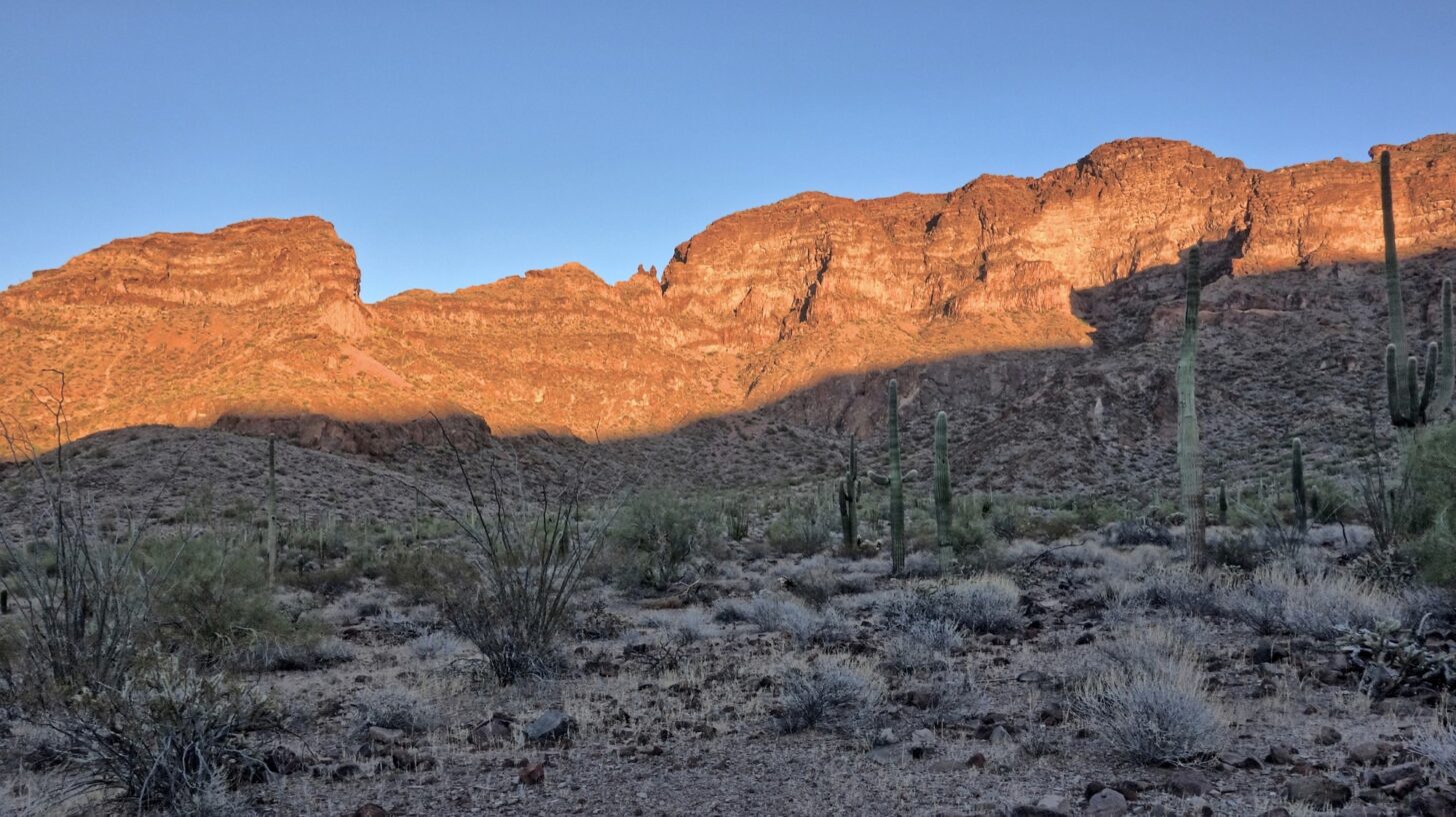 Blood Moon On The Border - Backpacking Light