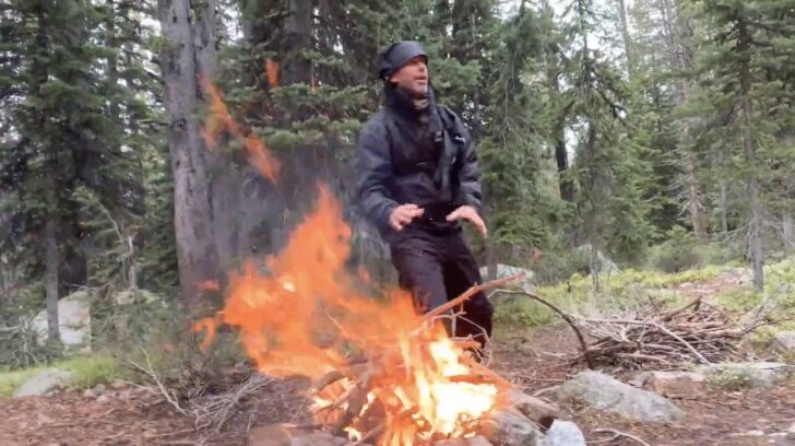 how to build a fire.