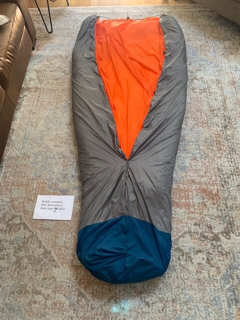 FS: 20F MYOG Apex quilt - Backpacking Light