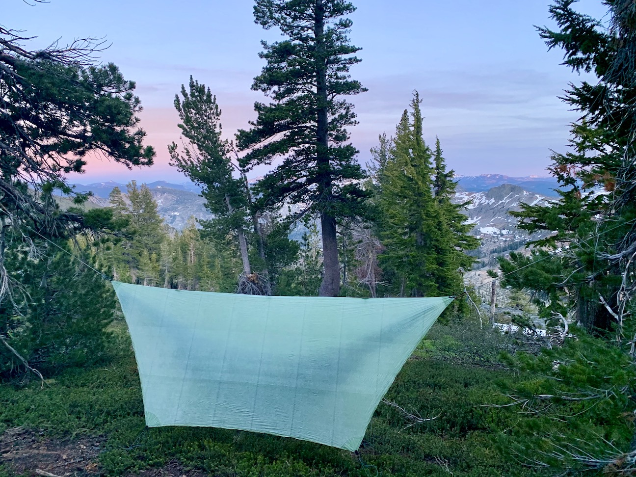 Dyneema 2024 hammock tarp