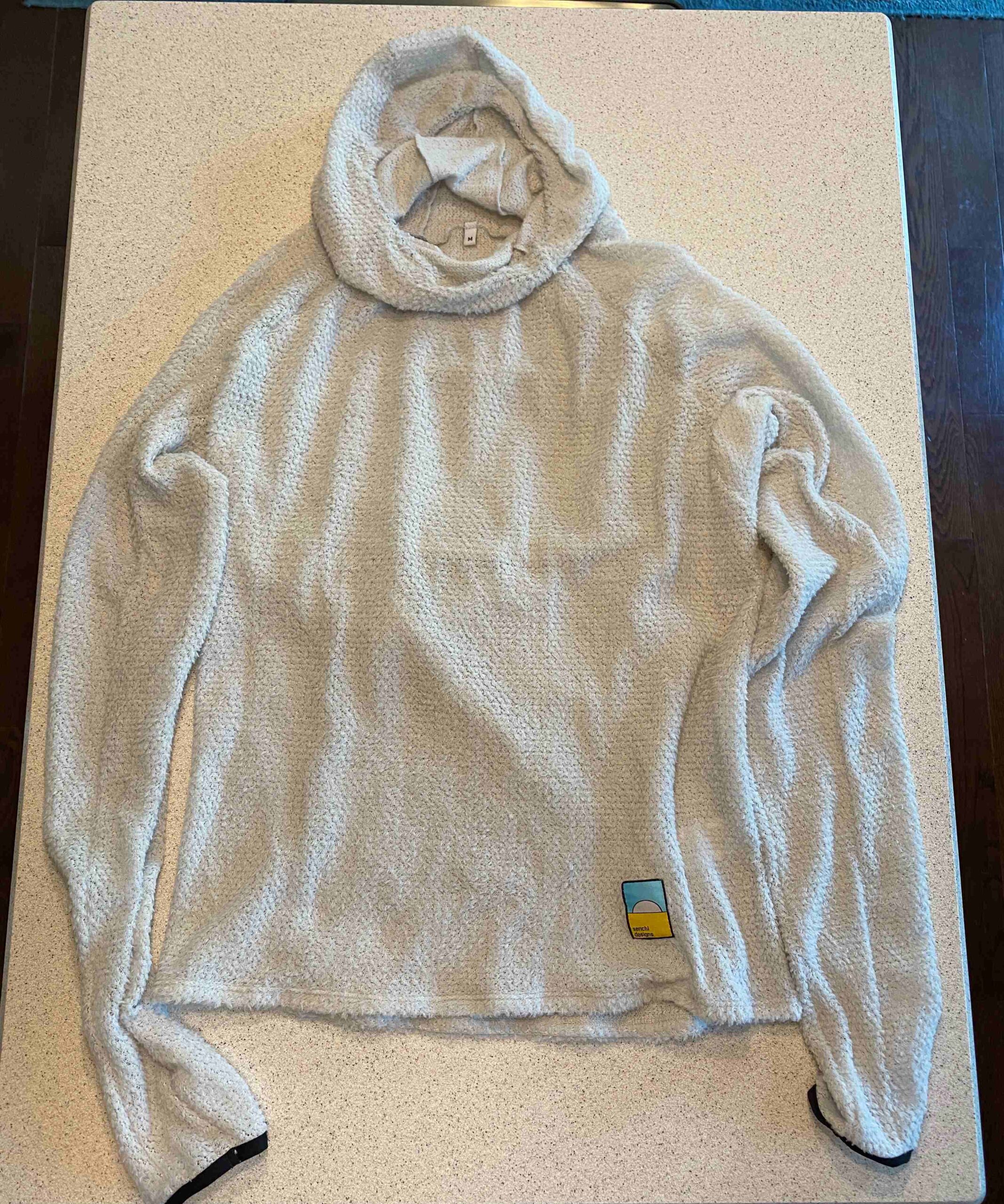 SOLD - Senchi Designs Lark Hoodie - Light Gray - Mens Medium - 4.5