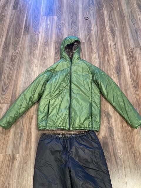 Enlightened Equipment torrid apex jacket size large - Backpacking