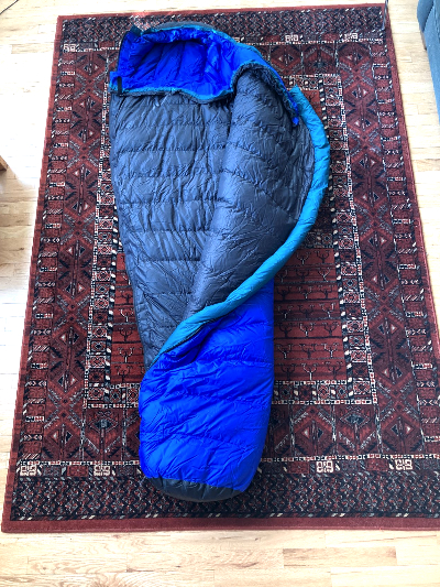 SOLD - Marmot Pinnacle Gossamer Down 15F Sleeping Bag - Backpacking Light