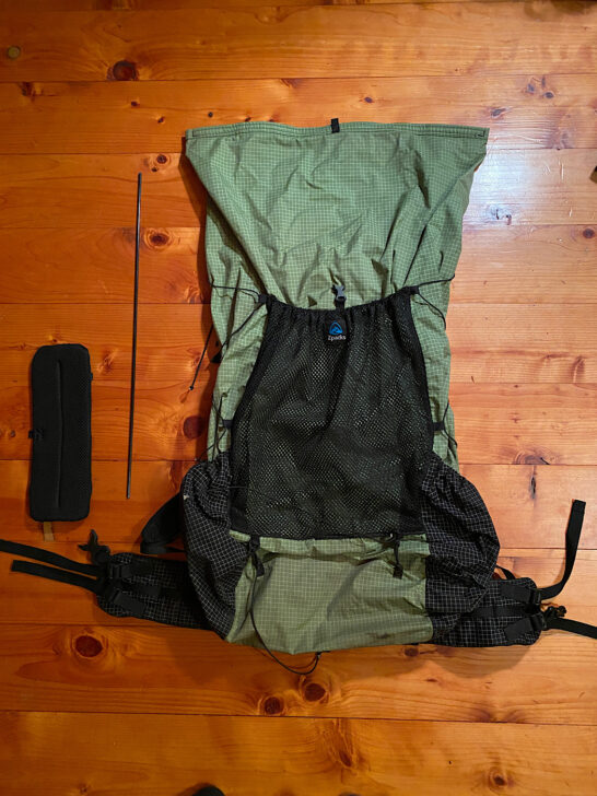 Zpacks Arc Haul Green M/M - Backpacking Light