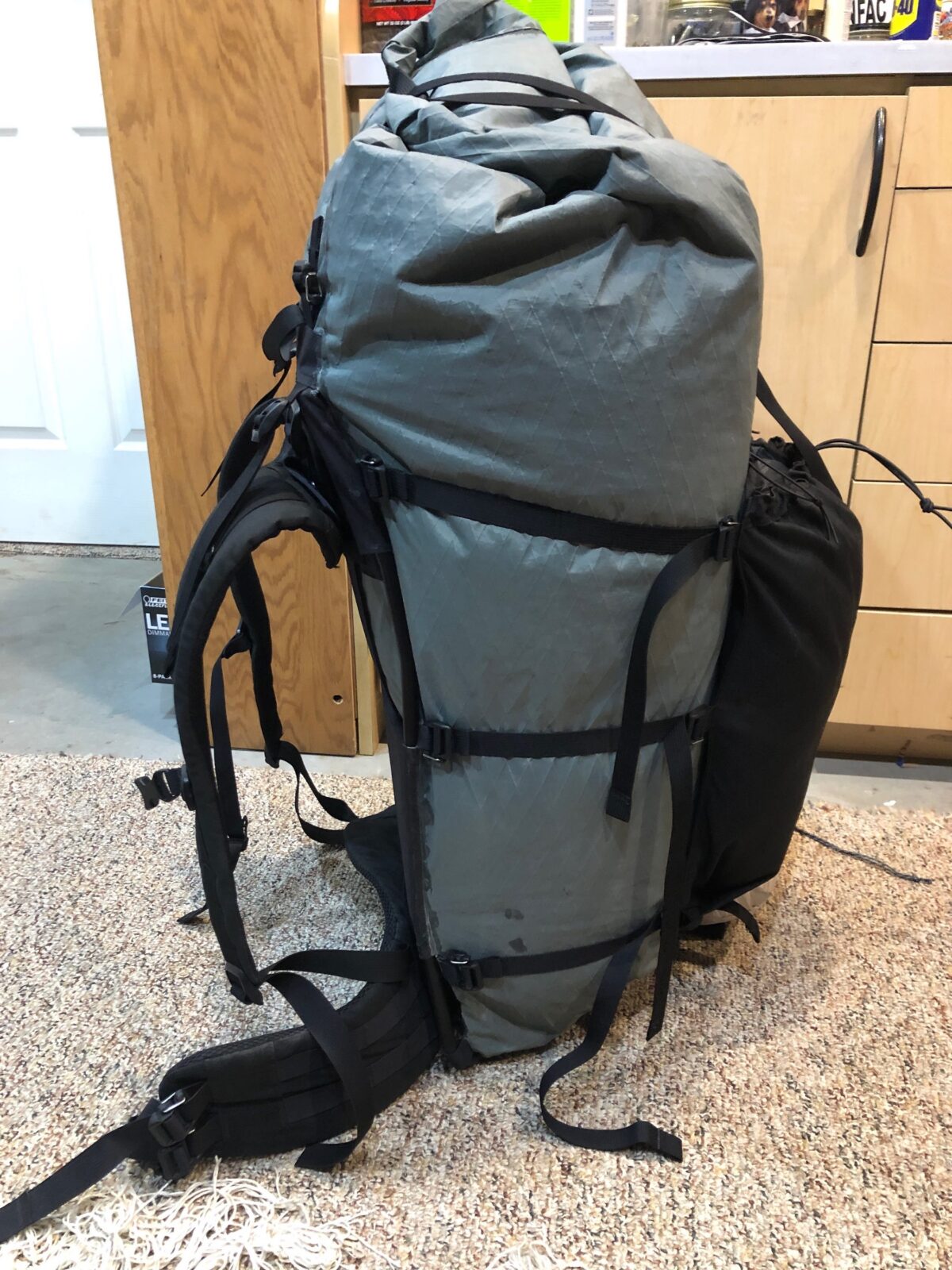 MYOG/Seek Outside 90L Backpack, size L harness, 3lbs 3 oz - Backpacking ...