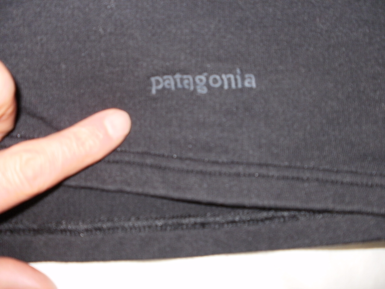 Patagonia base layers, black & orange - Backpacking Light