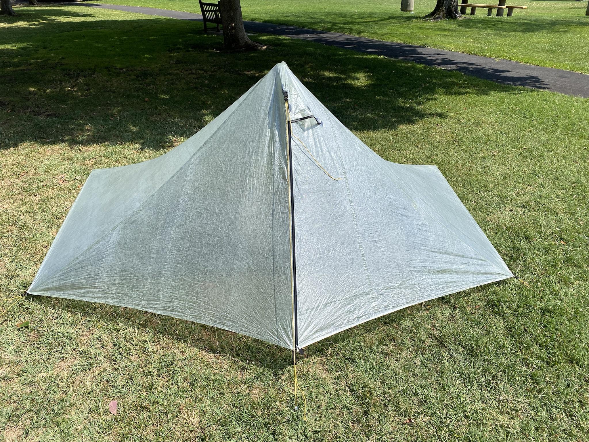 Tarptent Aeon Li used for one night - Backpacking Light