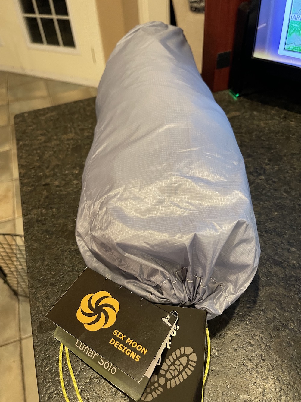 New Lunar Solo Tent Six Moon Designs - Seam Sealed - Backpacking Light