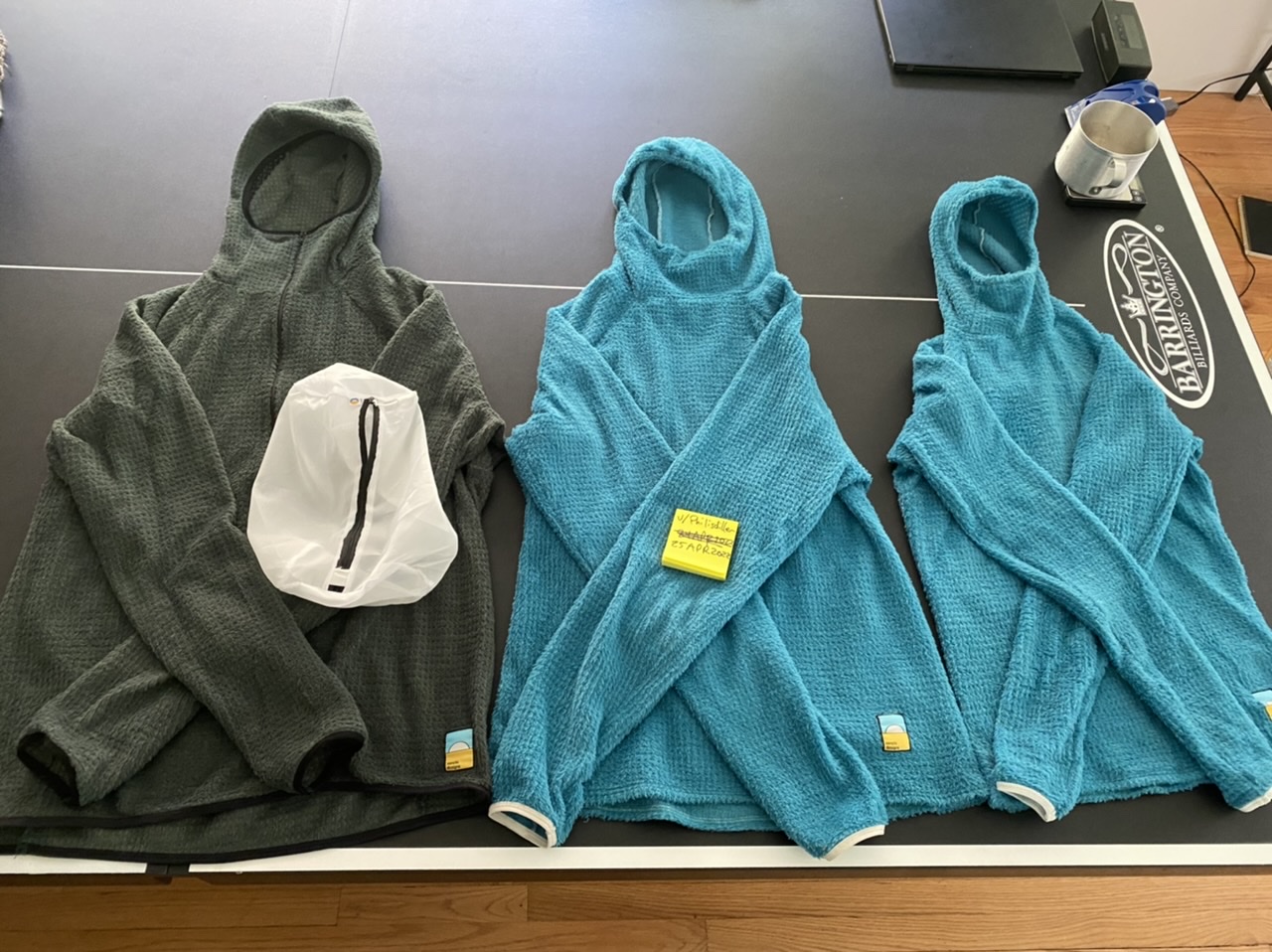 Senchi Merlin's - Teal XS, Teal XL and Pine XL - Backpacking