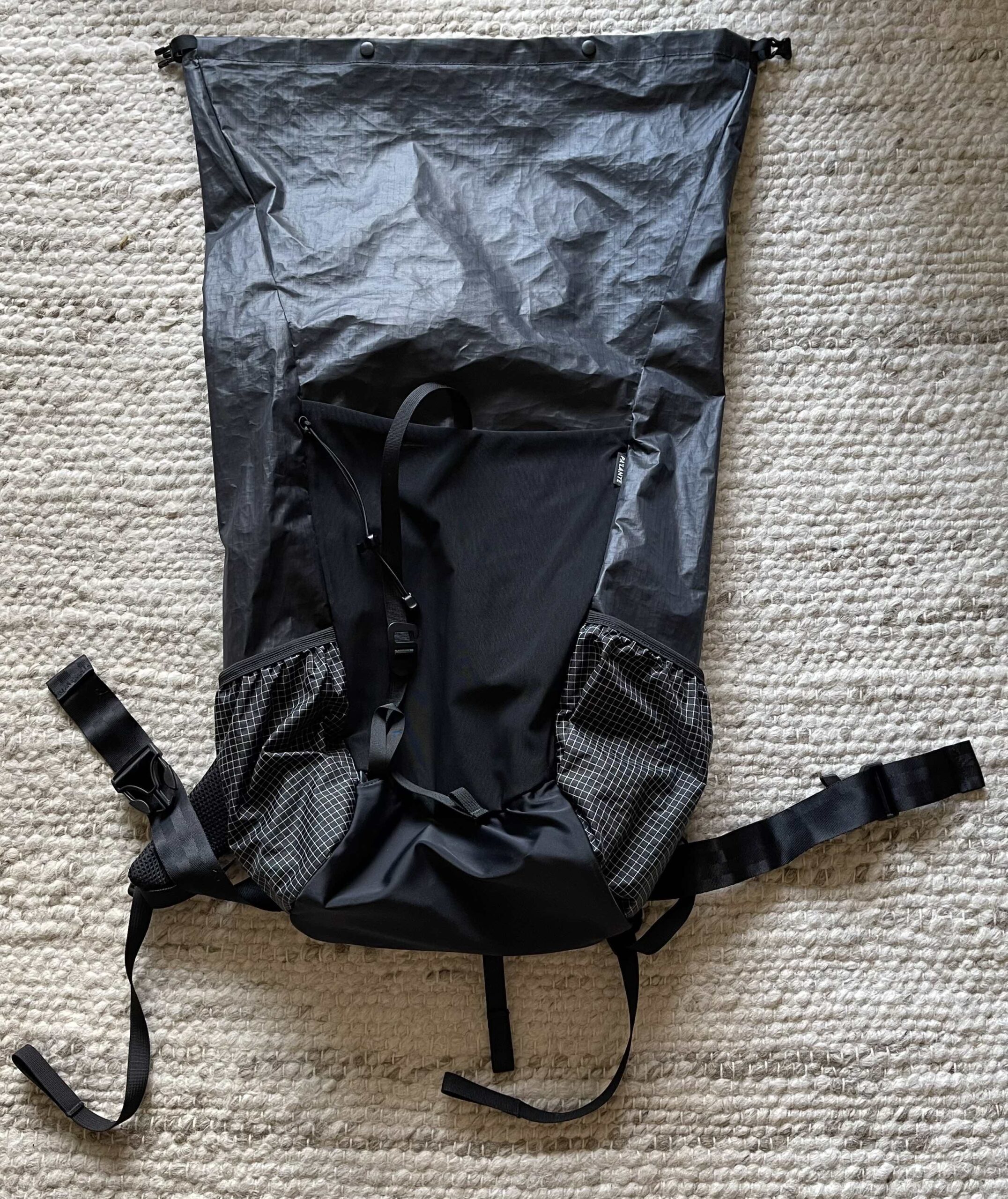 超熱 極美品 blooper backpacks MIZUNARA40 アウトドア グレー x-pac