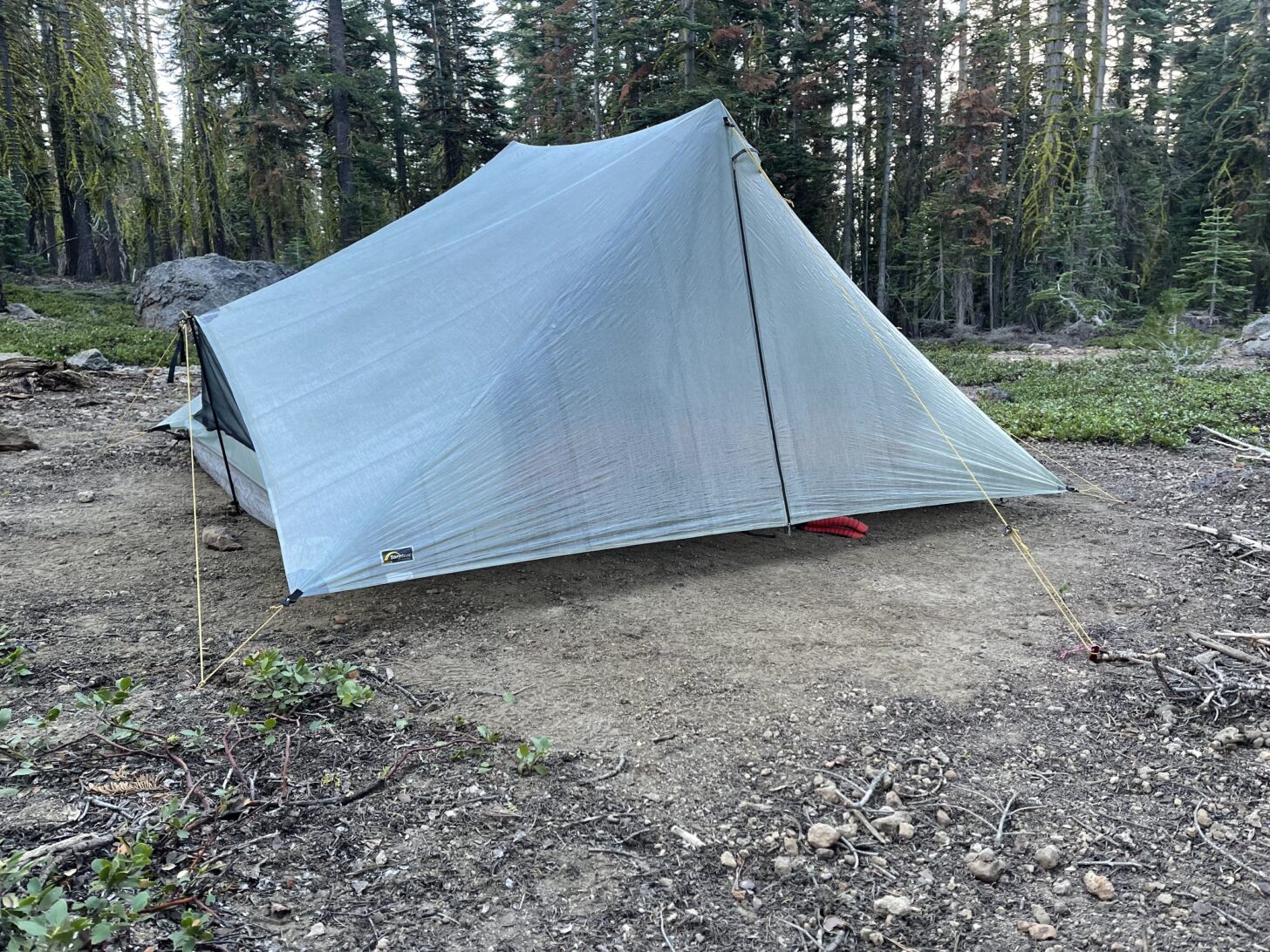 The Tarptent Dipole 2 Li in the Tahoe Basin, CA. Photo: Andrew Marshall.
