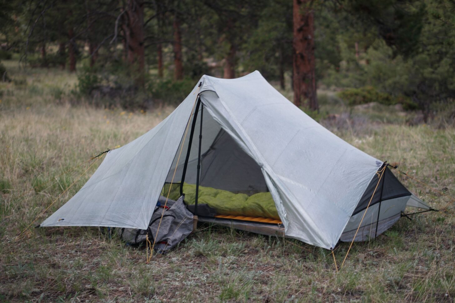 a wide shot of the tarptent dipole 1