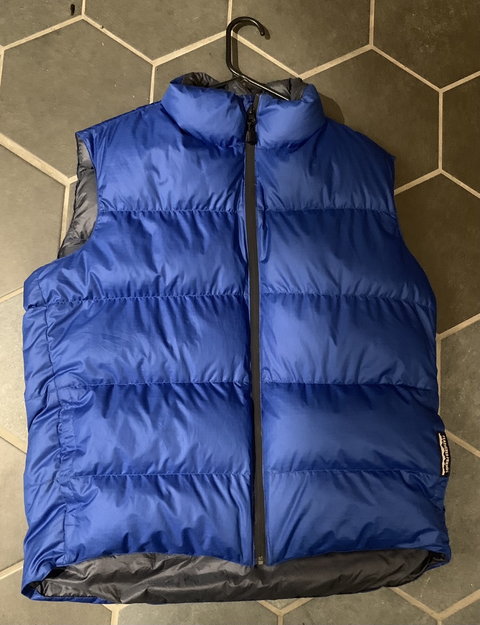 Feathered Friends Large Blue Down Vest - Backpacking Light