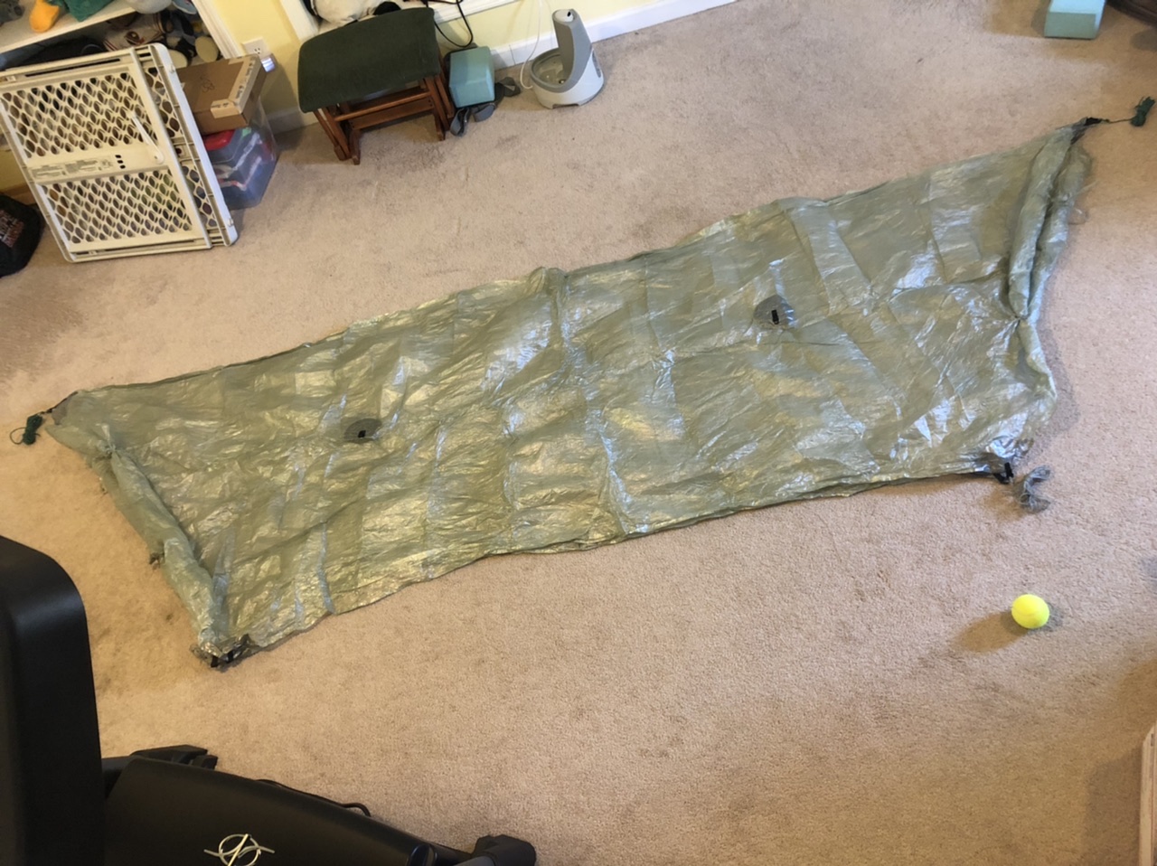 Hammock Gear Dyneema (DCF) 11 ft Standard Tarp w/ Doors $275 ...