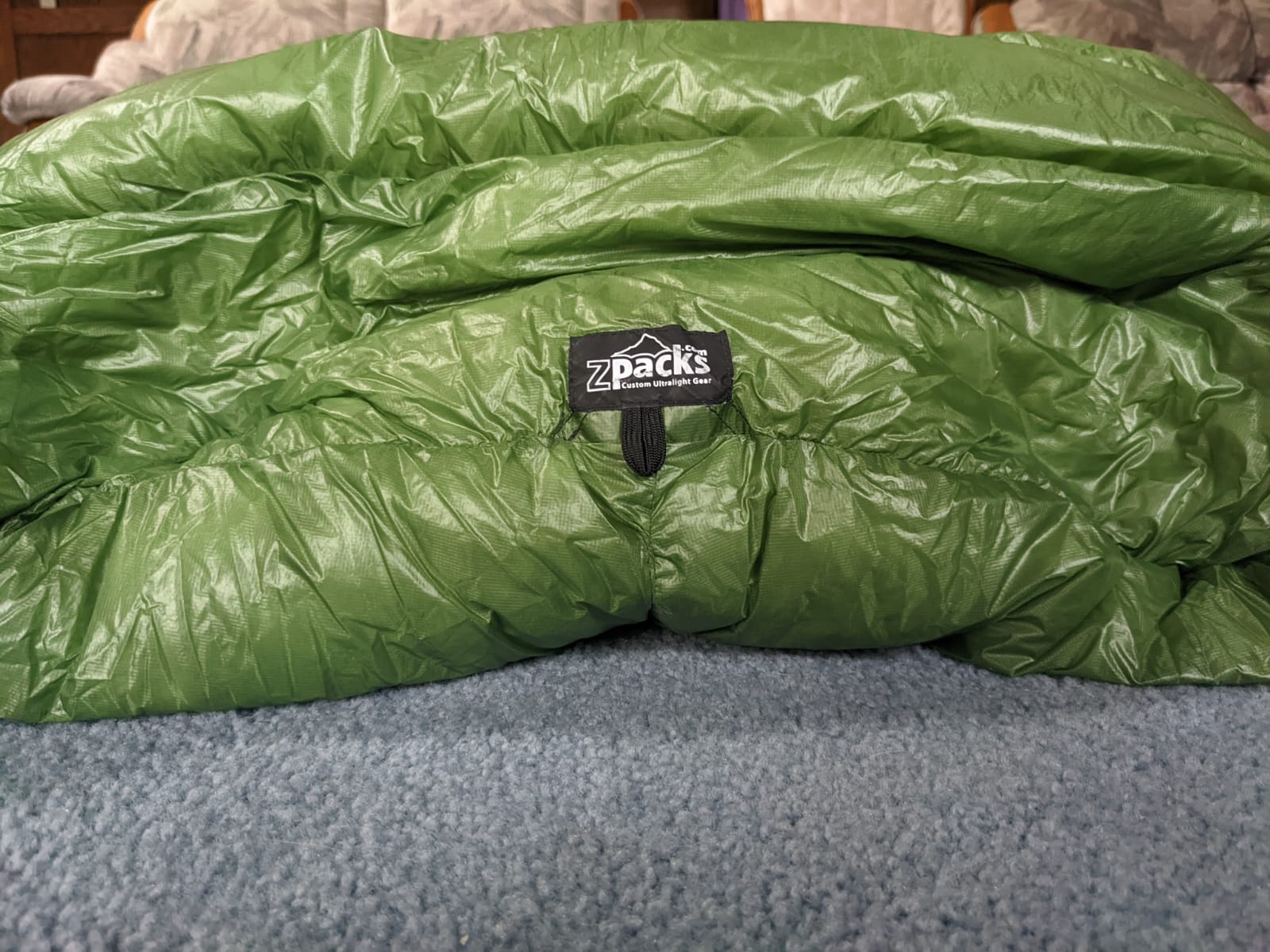 Zpacks 20F degree twin quilt sleeping bag 6 foot length - Backpacking Light