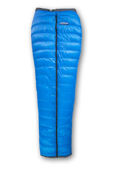 blue sleeping bag