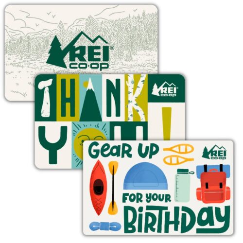 REI Gift Card Backpacking Light