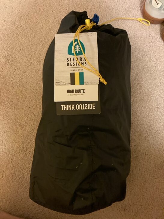 FS: Sierra Designs High Route 1p Tent - Backpacking Light