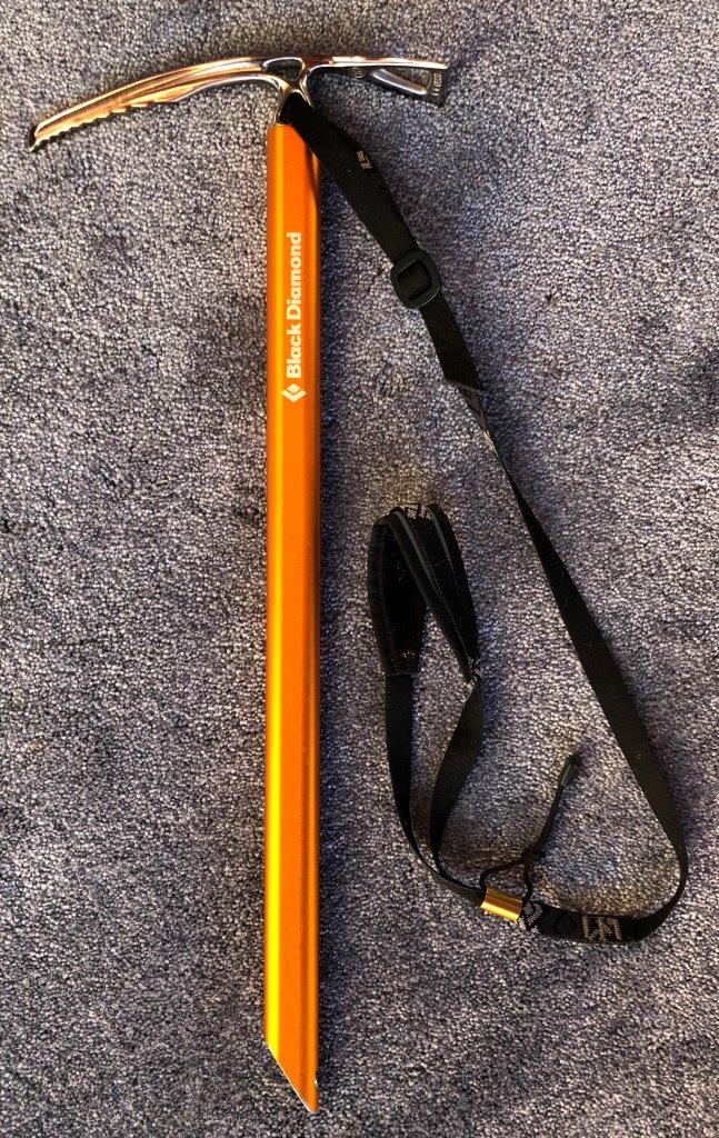 Black Diamond Raven Ice Axe with Strap, 60cm, Used Once - SOLD